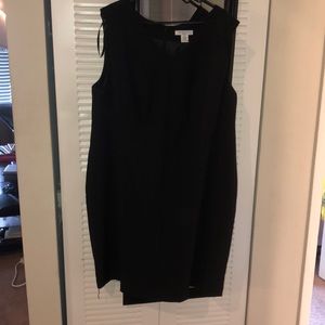 Liz Claiborne, black sleeveless dress